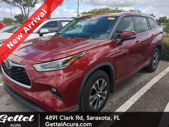 TOYOTA HIGHLANDER 2021 5TDGZRBH7MS555316 image TOYOTA HIGHLANDER 2021 5TDGZRBH7MS555316 image