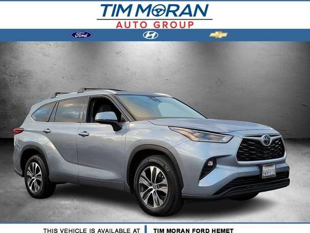 TOYOTA HIGHLANDER 2021 5TDHZRAHXMS065698 image