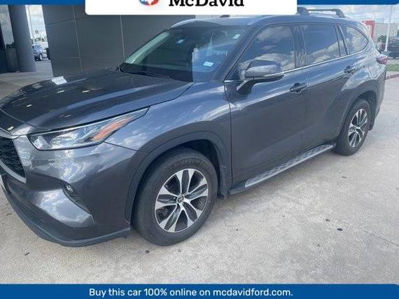 TOYOTA HIGHLANDER 2021 5TDGZRAH2MS537422 image