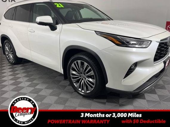 TOYOTA HIGHLANDER 2021 5TDFZRBH1MS135725 image