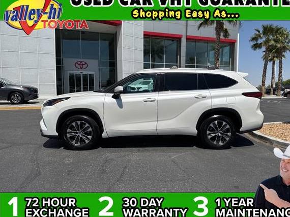 TOYOTA HIGHLANDER 2021 5TDHZRAH8MS523108 image