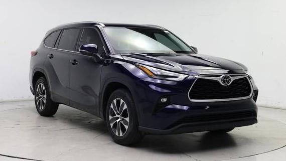 TOYOTA HIGHLANDER 2021 5TDGZRAH1MS521521 image