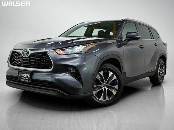 TOYOTA HIGHLANDER 2021 5TDGZRBH8MS523541 image TOYOTA HIGHLANDER 2021 5TDGZRBH8MS523541 image