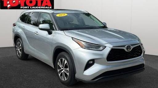 TOYOTA HIGHLANDER 2021 5TDGZRAH1MS536889 image