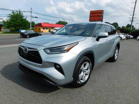 TOYOTA HIGHLANDER 2021 5TDZARAH8MS506854 image
