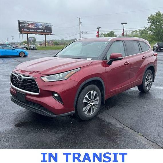 TOYOTA HIGHLANDER 2021 5TDGZRBH7MS554098 image