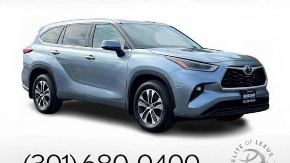 TOYOTA HIGHLANDER 2021 5TDGZRBHXMS127840 image