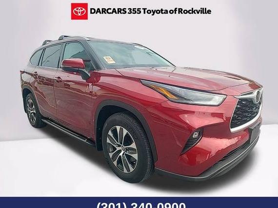 TOYOTA HIGHLANDER 2021 5TDHZRBH9MS075458 image