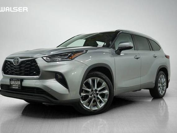 TOYOTA HIGHLANDER 2021 5TDDZRBH0MS555869 image