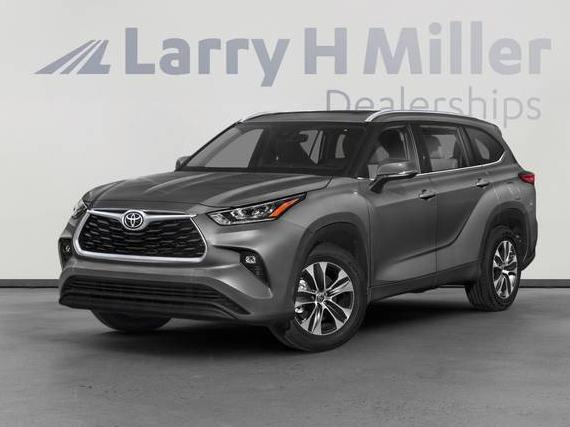 TOYOTA HIGHLANDER 2021 5TDHZRAH1MS053679 image