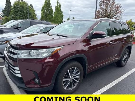 TOYOTA HIGHLANDER 2017 5TDJZRFH4HS374700 image