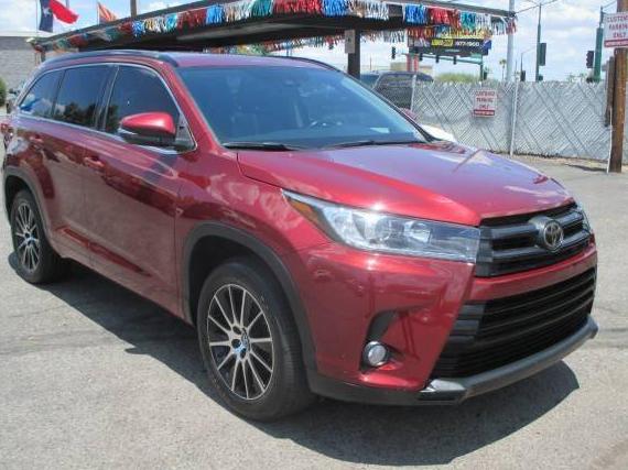 TOYOTA HIGHLANDER 2017 5TDKZRFH5HS524673 image