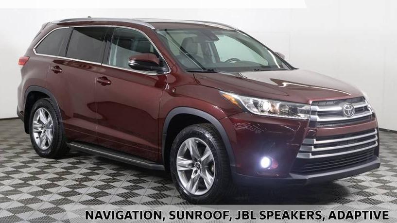 TOYOTA HIGHLANDER 2017 5TDDZRFH1HS378121 image