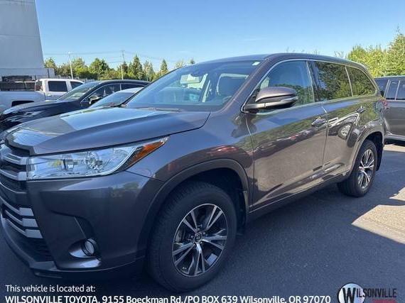 TOYOTA HIGHLANDER 2017 5TDBZRFH9HS371117 image