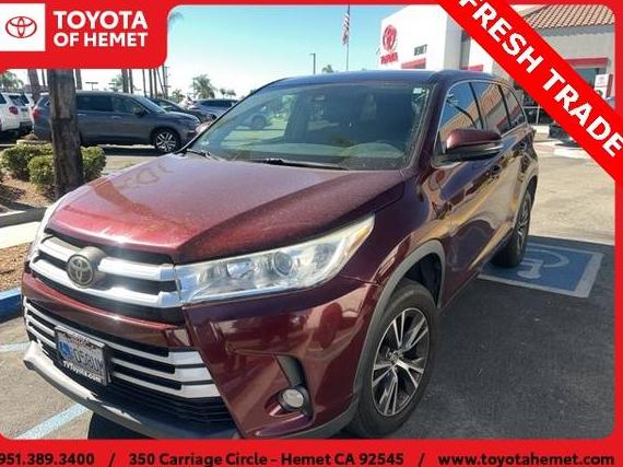 TOYOTA HIGHLANDER 2017 5TDZZRFH2HS213149 image