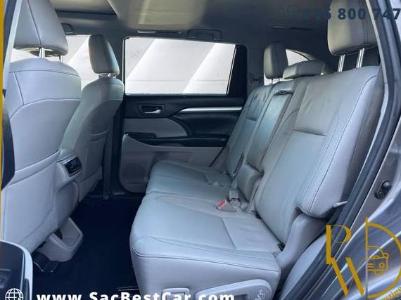 TOYOTA HIGHLANDER 2017 5TDJZRFH5HS508761 image