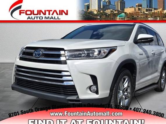 TOYOTA HIGHLANDER 2017 5TDDGRFH4HS022123 image