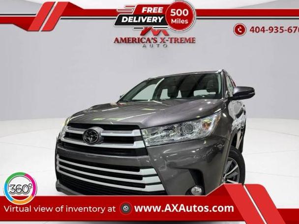 TOYOTA HIGHLANDER 2017 5TDJZRFH9HS478017 image