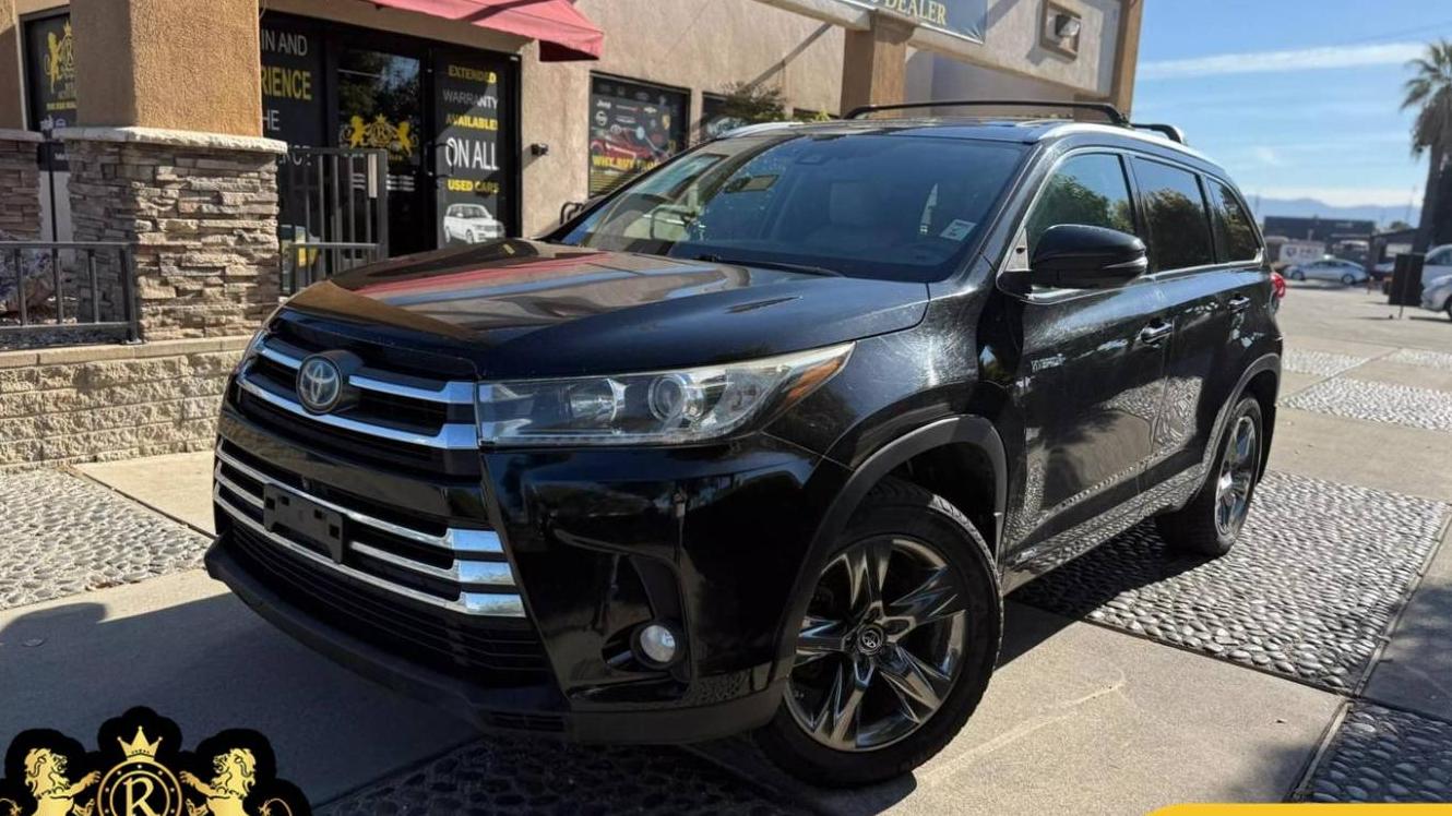 TOYOTA HIGHLANDER 2017 5TDDGRFH9HS032601 image