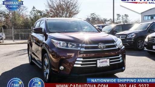 TOYOTA HIGHLANDER 2017 5TDDZRFH3HS415430 image