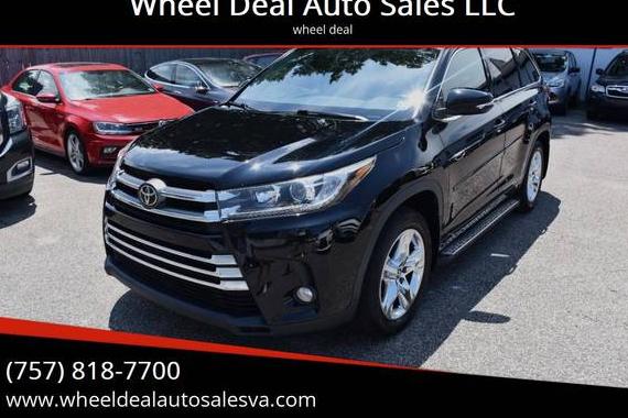 TOYOTA HIGHLANDER 2017 5TDDZRFH8HS434880 image