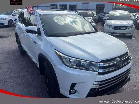TOYOTA HIGHLANDER 2017 5TDDGRFH2HS026638 image