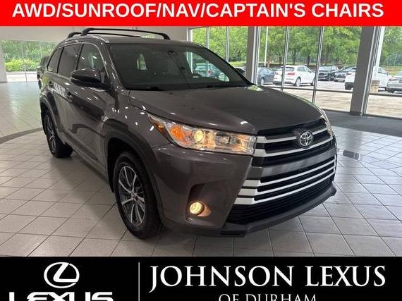 TOYOTA HIGHLANDER 2017 5TDJZRFH8HS507488 image