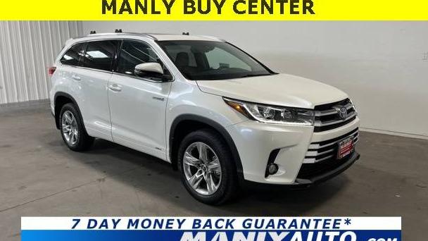 TOYOTA HIGHLANDER 2017 5TDDGRFH3HS033162 image