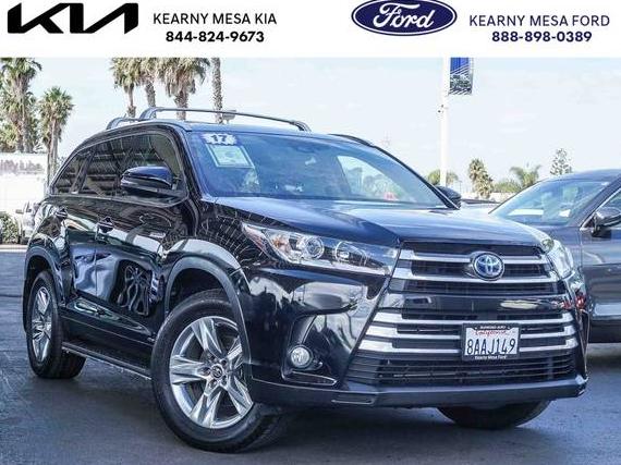 TOYOTA HIGHLANDER 2017 5TDDGRFHXHS032980 image TOYOTA HIGHLANDER 2017 5TDDGRFHXHS032980 image
