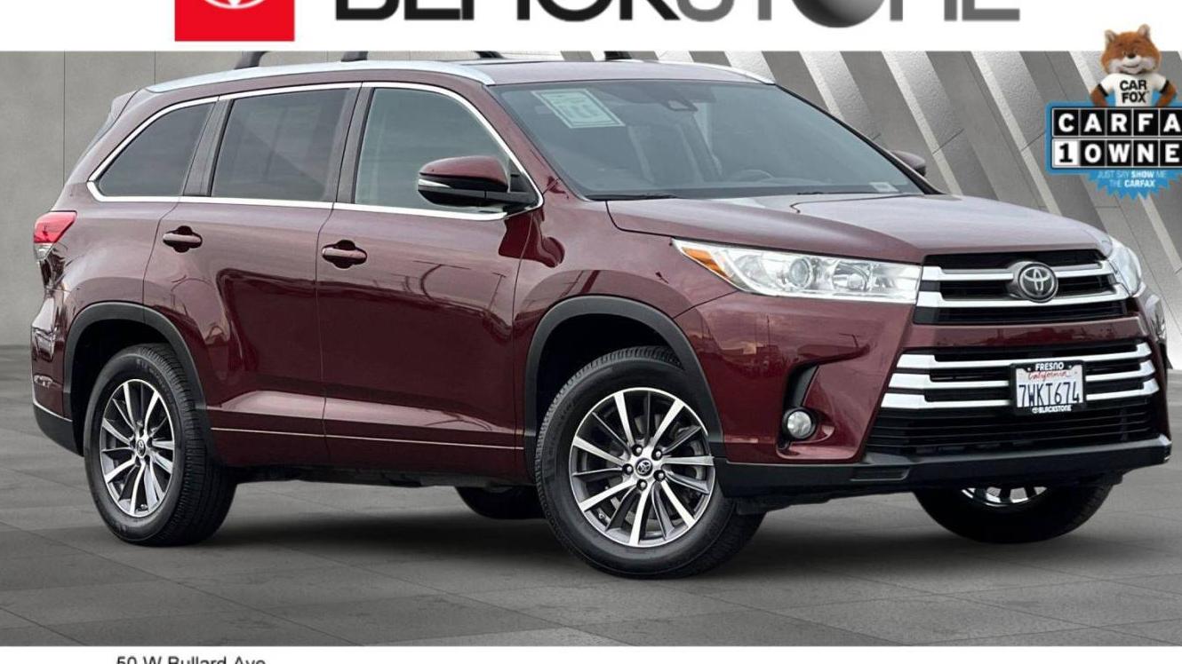 TOYOTA HIGHLANDER 2017 5TDKZRFH6HS191075 image