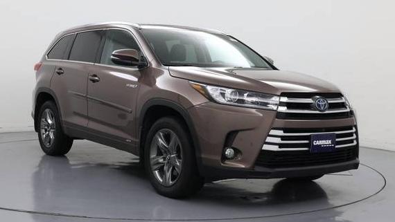 TOYOTA HIGHLANDER 2017 5TDDGRFH8HS028863 image
