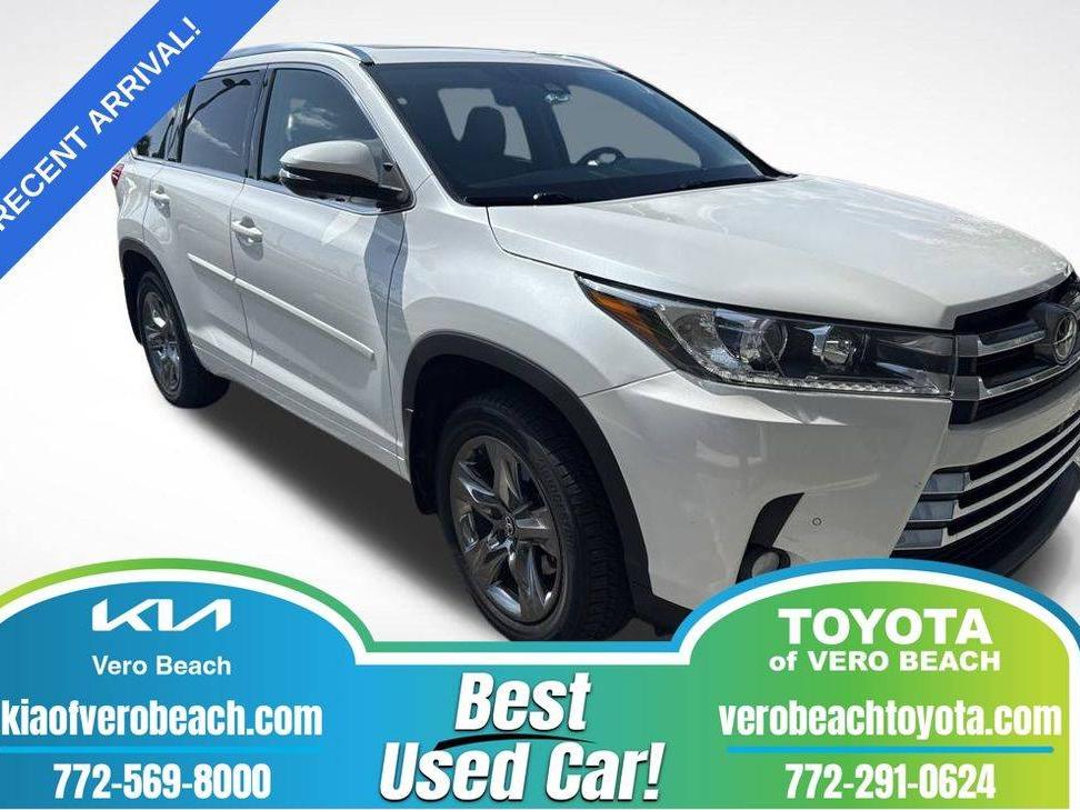 TOYOTA HIGHLANDER 2017 5TDDZRFH4HS401827 image