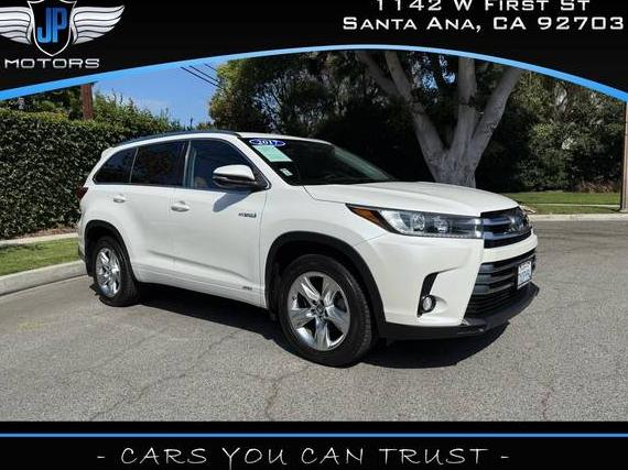 TOYOTA HIGHLANDER 2017 5TDDGRFH2HS022640 image TOYOTA HIGHLANDER 2017 5TDDGRFH2HS022640 image
