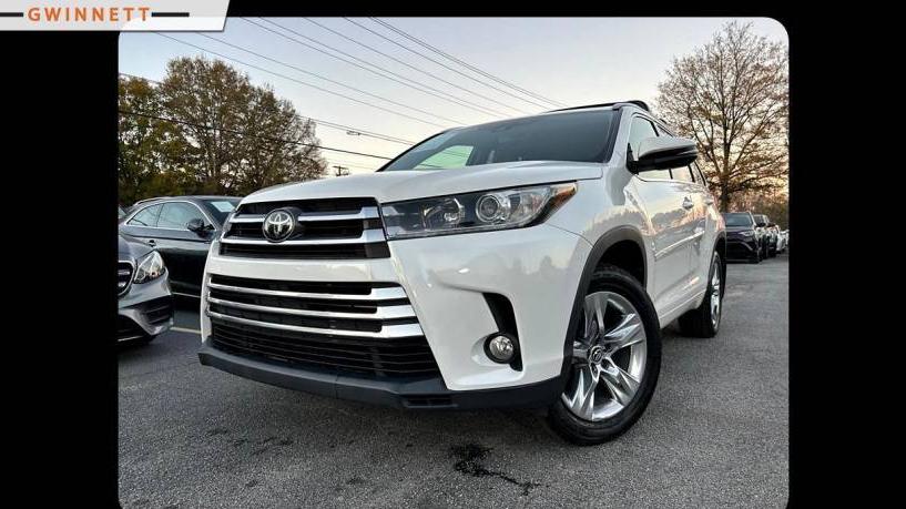 TOYOTA HIGHLANDER 2017 5TDDZRFH4HS482618 image