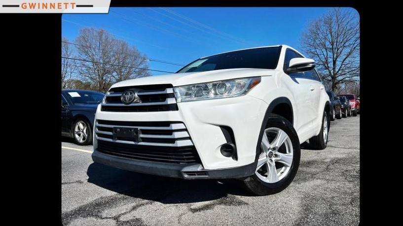 TOYOTA HIGHLANDER 2017 5TDZZRFH8HS203533 image