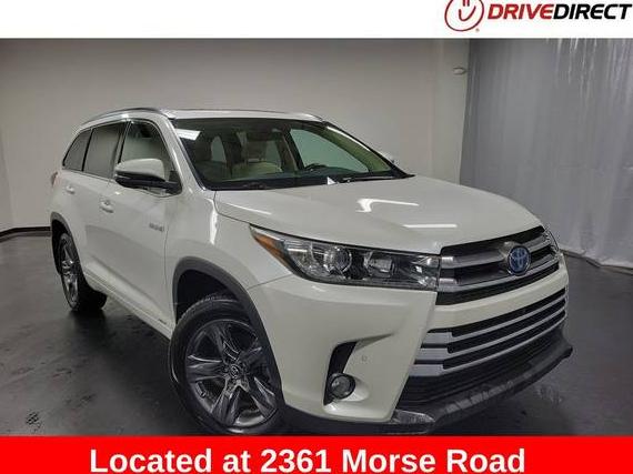 TOYOTA HIGHLANDER 2017 5TDDGRFH1HS034195 image