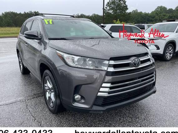 TOYOTA HIGHLANDER 2017 5TDYZRFH2HS230089 image