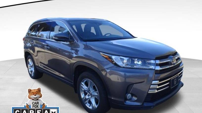 TOYOTA HIGHLANDER 2017 5TDDGRFH6HS030823 image