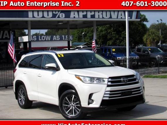 TOYOTA HIGHLANDER 2017 5TDJZRFH3HS374106 image