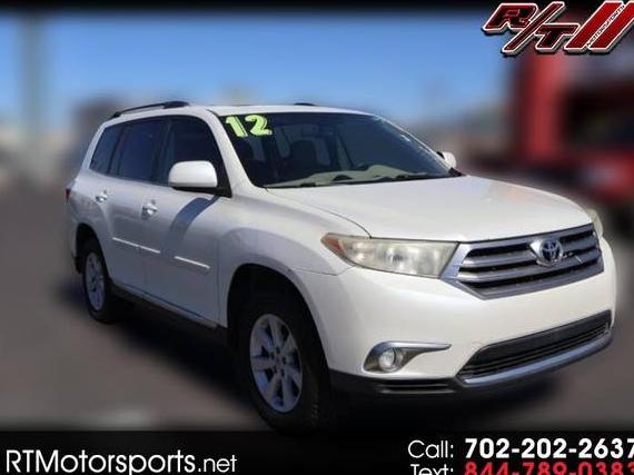 TOYOTA HIGHLANDER 2012 5TDZK3EH8CS067657 image