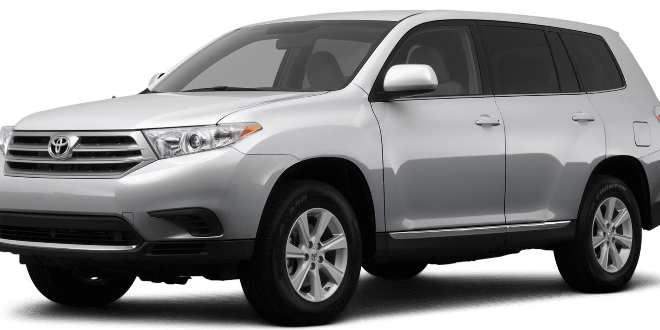 TOYOTA HIGHLANDER 2012 5TDZA3EH7CS019327 image