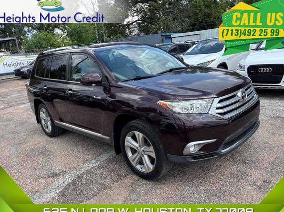 TOYOTA HIGHLANDER 2012 5TDYK3EH9CS079229 image