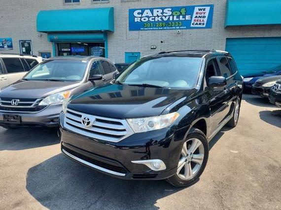 TOYOTA HIGHLANDER 2012 5TDDK3EH7CS135487 image