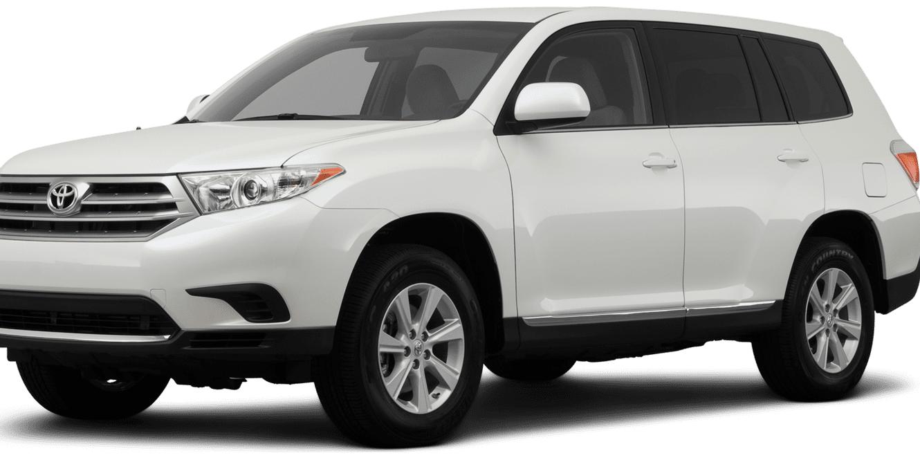 TOYOTA HIGHLANDER 2012 5TDBK3EH2CS162281 image