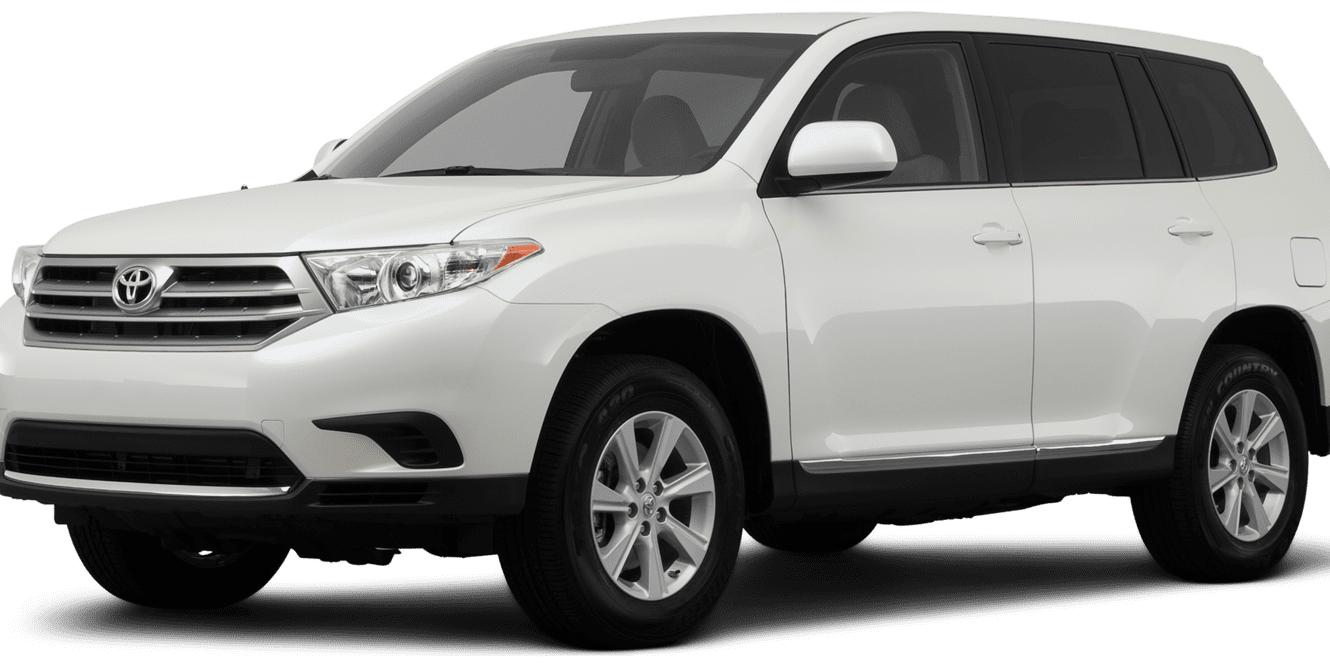 TOYOTA HIGHLANDER 2012 5TDZK3EH7CS068542 image