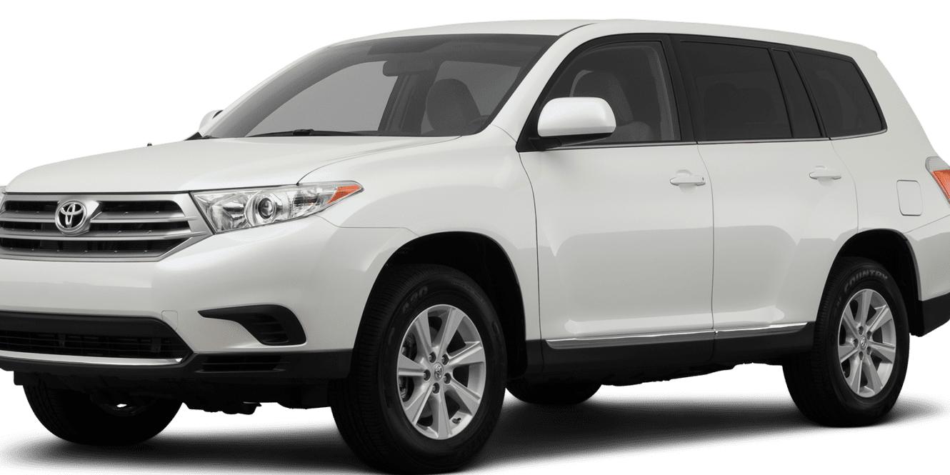 TOYOTA HIGHLANDER 2012 5TDDK3EH6CS132516 image