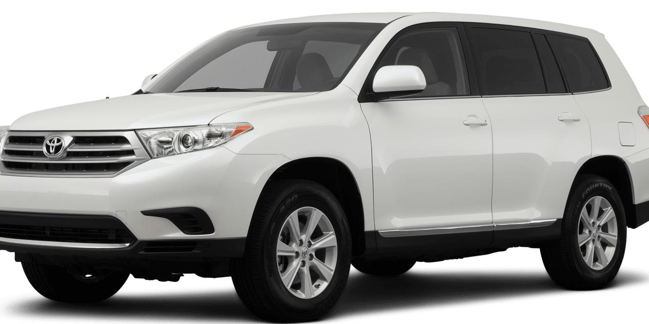 TOYOTA HIGHLANDER 2012 5TDDK3EH1CS160613 image