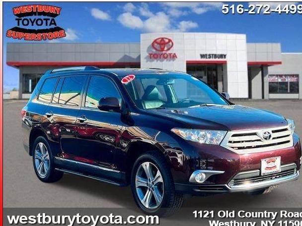 TOYOTA HIGHLANDER 2012 5TDDK3EH9CS125107 image