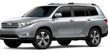 TOYOTA HIGHLANDER 2012 5TDDK3EH3CS155946 image