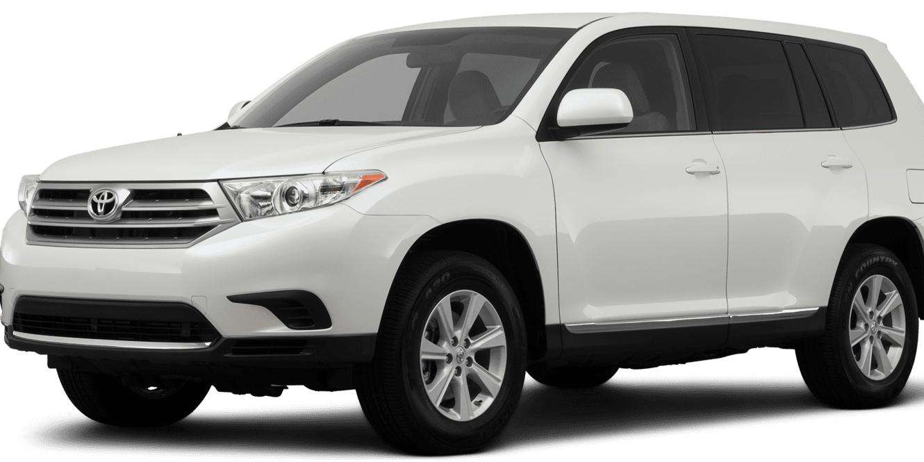 TOYOTA HIGHLANDER 2012 5TDDK3EH3CS170317 image